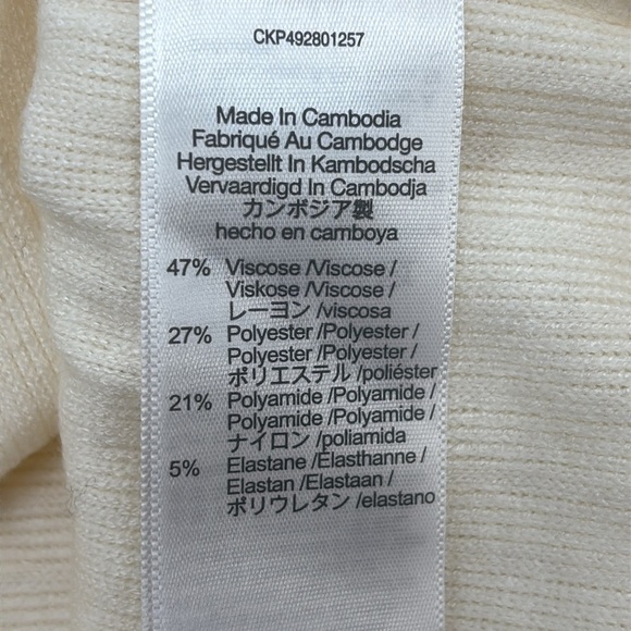 Madewell Cream Button-Up Cardigan - Picture 10 of 12